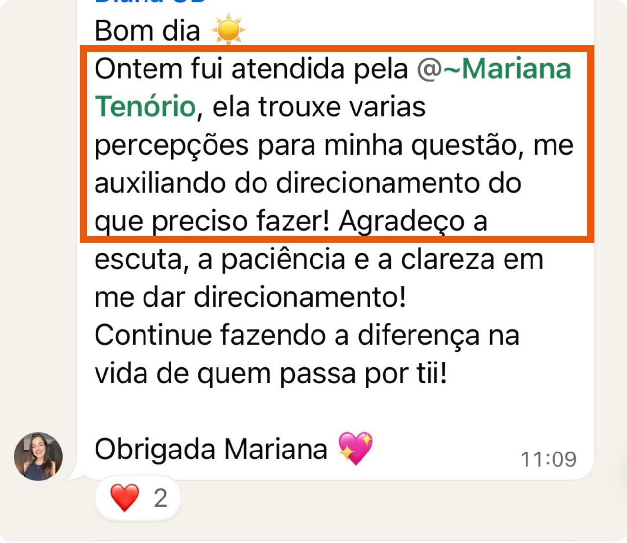 Relato de atendimento da Formação da Prática Terapêutica